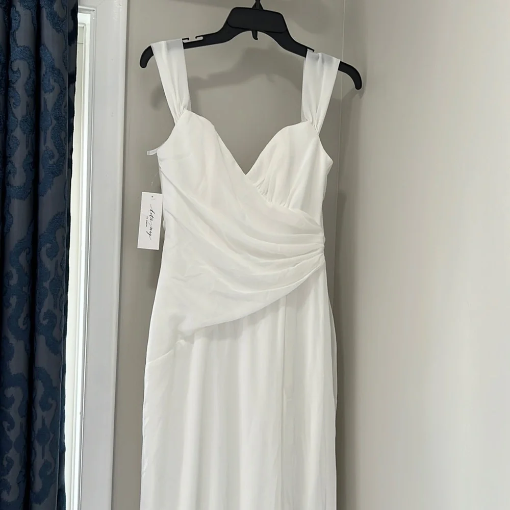 Katie May Darcy Gown in Ivory - Picture 4 of 13